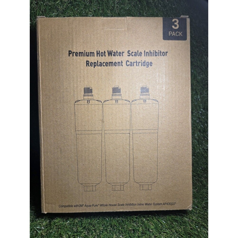 AP431 Replacement Cartridge 3-Pack Scale Inhibitor for 3M Aqua-Pure AP430SS
